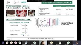 Mylene VERNEY  Nouveaux outils de diagnostic pour la Dourine et le Surra [upl. by Sidoma]