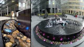 White Square by Crystal Fountains  Moscow Russia [upl. by Aitnauq521]