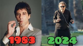 Scarface 19832024  Cast Then And Now  How They Changed [upl. by Ahsilad127]