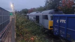 here is a DC rail Grey class 60046 to Tytherington from Wembley reception 17 [upl. by Dachia]