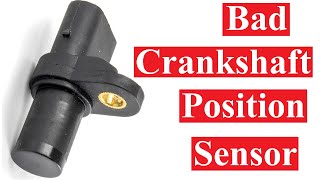 Top symptoms of bad crankshaft position sensor [upl. by Lisetta]