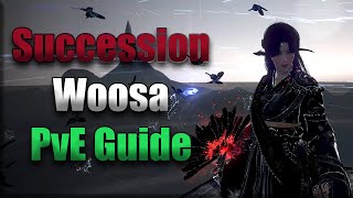 Succession Woosa PvE Guide  Black Desert Online [upl. by Allina]