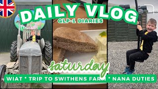 DAILY VLOG SATURDAY 7th SEPT  day out to Swithens Farm amp everything I ate today on Mounjaro glp1 [upl. by Ylecic]