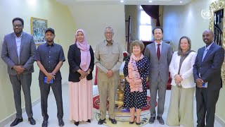 UN Special Representatives farewell visit to Somaliland [upl. by Jessy]