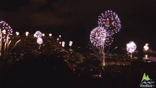 Madeira New Year Fireworks 2017 HD 3D [upl. by Lyon866]