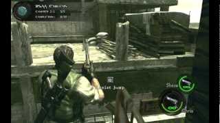 Chapter 21 Storage Facility BSAA Emblems Treasures amp Weapons Resident Evil 5 [upl. by Akirehs]