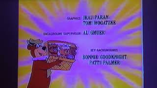 Yogi’s Great Escape Ending Credits 1987 [upl. by Laehpar]