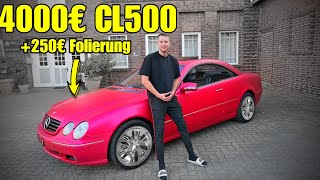 Vom Scheunenfund zum Traumwagen CL500 SELBER FOLIERT nie wieder [upl. by Kristofor724]