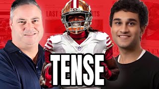 49ers Brandon Aiyuk HEATED Debate 👀 [upl. by Atel]