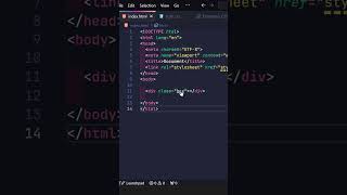 Day 2 Best Extension in VSCode CSS Peek html javascript css vscode lundeveloper [upl. by Kris]