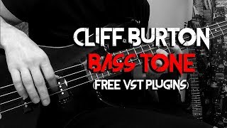 Cliff Burton bass tone FREE VST PLUGINS [upl. by Milano]