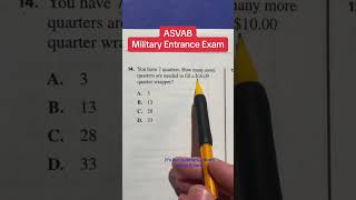 ASVAB Arithmetic Reasoning 14 Question and Answer [upl. by Roman]