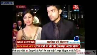 Gauahar amp Kushal At Nikitin amp Kratikas Wedding Saas Bahu Betiyaan Segment [upl. by Sairahcaz197]