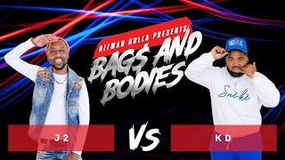 Bags and Bodies Season One Eliminations  J2 vs KD [upl. by Asli544]