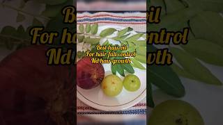 Homemade amla oil for hair growthhair fall control hairoil amlaoil homemadeoil hairfall growth [upl. by Kreindler]