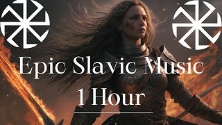 Epic Slavic Music 1 Hour Compilation  Slavic War Battle Music With Epic Bulgarian Choir [upl. by Tiraj]