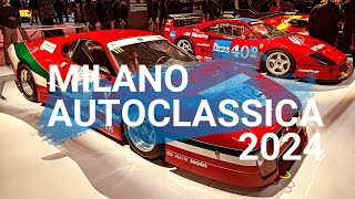 MILANO AUTOCLASSICA 2024  DI BENE IN MEGLIO [upl. by Shiri]