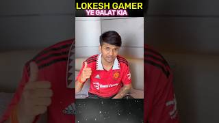 LOKESH GAMER YE BHAUT GALAT KIYA 🥹 reality  shorts freefire trending ff [upl. by Neemsay]