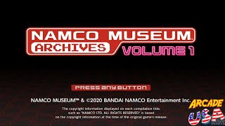 Namco Museum Archives Volume 1 [upl. by Lamahj]