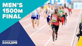 Mens 1500m Final  World Athletics Championships Doha 2019 [upl. by Baryram601]