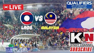 Live ລາວ Vs ມາເລເຊຍ LAOS VS Malaysia ຊີງແຊ້ມອາຊີ U17ຮອບຄັດເລືອກAFC U17 ASIAN CUP 2025 [upl. by Zalucki]