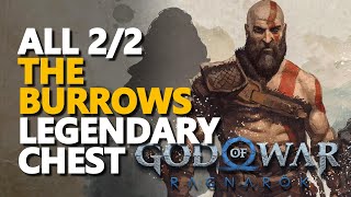 All The Burrows Legendary Chest God Of War Ragnarok [upl. by Williams]