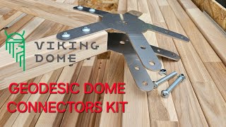 Geodesic Dome connectors kit Stainless steel AISI INOX [upl. by Reyna]