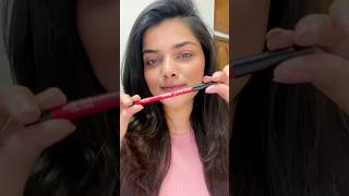 Swiss beauty lip liner swatch  bright maroon shortsyoutube swissbeautylipliner makeup lipswatch [upl. by Etteluap]