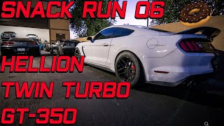 Snack Run 06 Hellion Twin Turbo GT350 [upl. by Millicent]