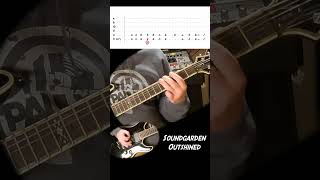 Soundgarden  Outshined guitar lesson [upl. by Gilbertina]