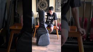 Review Gigbag Gitar Akustik Merk Just in Case II [upl. by Scarrow]