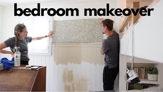 DIY Bedroom Makeover On A Budget  Bedroom Decorating Ideas [upl. by Akerboom700]