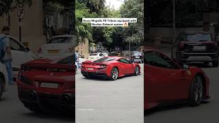 Novitec F8 🔥 FerrariF8TributoFerrariF8TributosupercarsinbangaloreIndiaYoutubeShorts [upl. by Wyne]