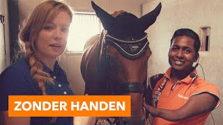 Paardrijden zonder handen  PaardenpraatTV [upl. by Samy]