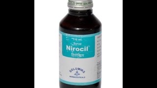 Solumiks Herbaceuticals Nirocil Syrup [upl. by Crabb772]