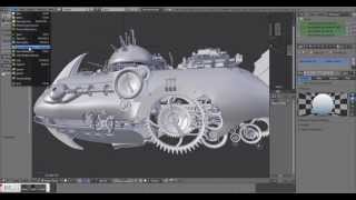 Blender Quick tip №3 Wireframe over mesh [upl. by Omle507]