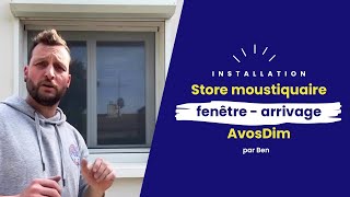 Comment installer un Store moustiquaire à ma fenêtre [upl. by Seaton]