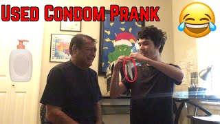 HILARIOUS Used Condom Prank on My Dad HE ALMOST CRIED [upl. by Elisa]