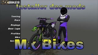 comment installer des motos et kit décos sur mx bikes en 3min35 [upl. by Nedia900]