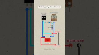 🔥DIY AC Voltage Regulator Using BT136 TRIAC🔥 [upl. by Bayard]