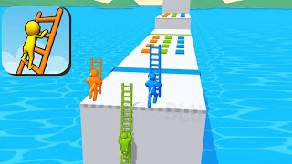 Ladder Master Send Balls Classic Stack Ball Bottle Jump 3D  Max Levels Gameplay Walkthrough iOS [upl. by Atselec]