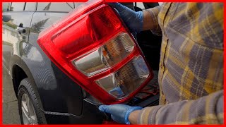 How to remove the tail light for a Suzuki EscudoGrand Vitara 2005  2008 [upl. by Underwood]