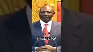 The Moment Kenya Parliament when President William Ruto cancelled the Adani JKIA and Kplc deal ff [upl. by Adnaw]