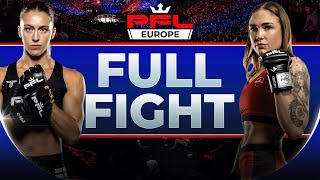 FULL FIGHT  Dakota Ditcheva v Cornelia Holm  PFL Europe 3 [upl. by Tapes]