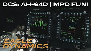 DCS AH64D  ENG FLT and FUEL Pages [upl. by Zuckerman]