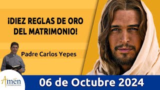 Evangelio De Hoy Domingo 6 Octubre 2024 PadreCarlosYepes l San Marcos 10 216 [upl. by Moreland]