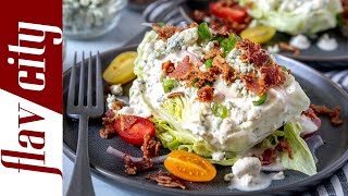 Wedge Salad with Dairy Free Ranch Dressing [upl. by Ahsyad]