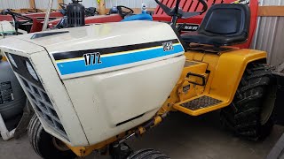 Cub Cadet 1772 And 782D 41 Degree Cold Start [upl. by Verneuil]