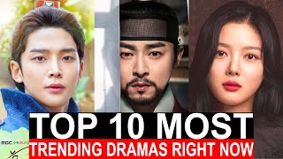 Top 10 Most Trending Korean Series Right Now  Best Kdrama To Watch On Netflix Disney Viki 2024 [upl. by Brest]