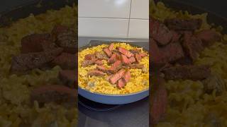 RYGGBIFFPASTA MED CHAMPINJONER 🍄‍🟫 recept i bio explore trending viralvideo youtubeshorts fyp [upl. by Morentz]